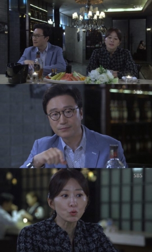 &#39;끝사랑&#39; 김희애, 지진희 도우려 박성근 협박 &#34;경찰에 불겠다&#34;