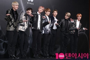 [TEN 초점] 방탄소년단, &#39;윙스&#39;로 세운 최초·최다·최단
