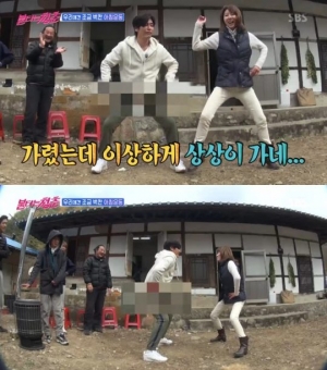 &#39;불타는 청춘&#39; 최성국, 코믹 아침 운동 &#34;모자이크 해줘요&#34;