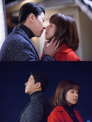 &#39;월계수 양복점 신사들&#39; 이동건♥조윤희, 키스 1초 전 포착
