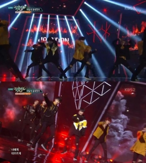 &#39;뮤직뱅크&#39; 업텐션, 카리스마 발산 &#39;하얗게 불태웠어&#39;
