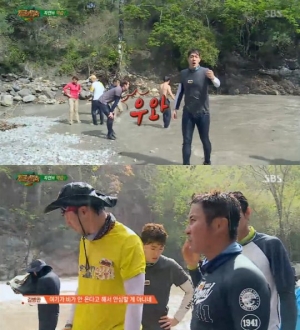 &#39;정글의 법칙&#39; 김병만, 불어난 계곡물에 당황 &#34;이런 경우는 처음&#34;