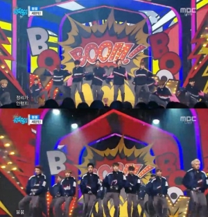 '음악중심' 세븐틴, 박력 넘치는 칼군무에 가슴이 '붐붐'