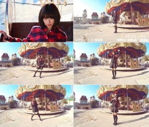 여자여자 미소, '피 땀 눈물'에 이어 '아주 Nice'...커버 댄스로 '걸크러시'