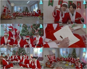 'V라이브' 세븐틴, 산타와 루돌프로 변신