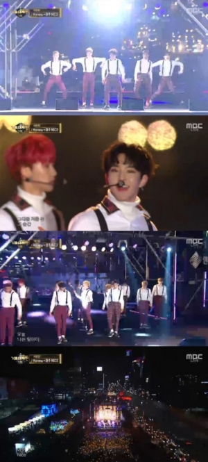 [2016 MBC 가요대제전] '허니+아주 NICE'… 세븐틴, 차원이 다르다