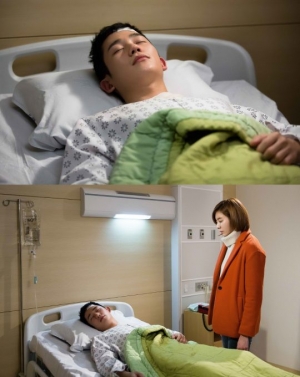 정해인, 부상당한 채 입원한 모습 포착...무슨 일?