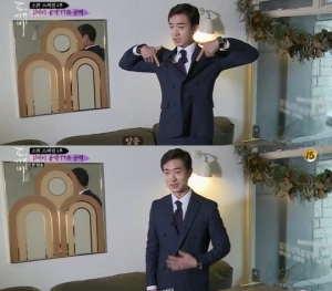 &#39;도깨비 스페셜&#39; 조우진, &#39;TT&#39; 공약 수행...앙증+깜찍