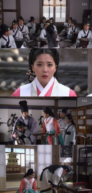 &#39;사임당&#39; 오윤아, 대통 놓친 아들에 회초리 &#34;정신을 어디다 풀어놨어&#34;
