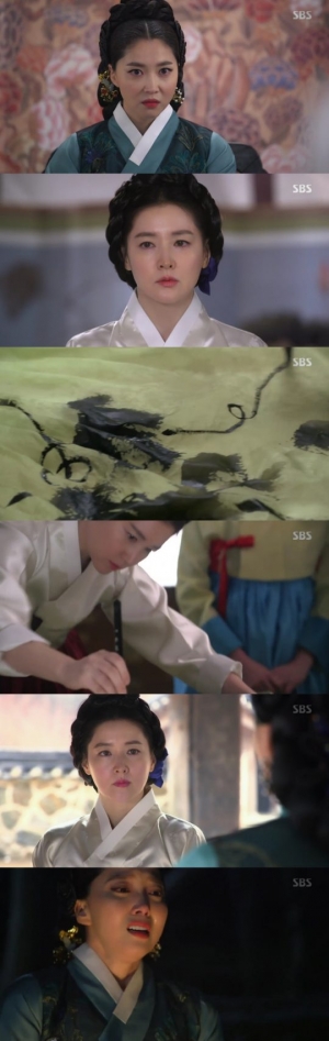 &#39;사임당&#39; 20년 만에 붓 잡은 이영애, 오윤아에 완벽 역공(종합)
