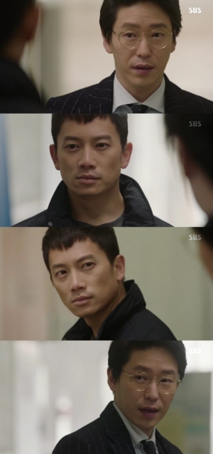엄기준, 지성 도발 &#34;그 사람 꼭 잡길 바라요, 누군지 모르겠지만”