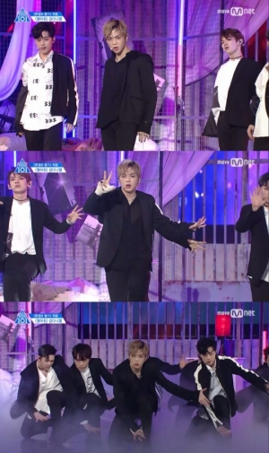 ['프듀101' 직캠 분석①] 강다니엘·김용국·타카다 켄타, '열어줘' 삼대장