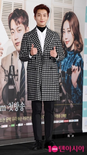 [TEN 현장] '지상파 첫 주연' 윤두준, 연기돌 입지 굳힌다