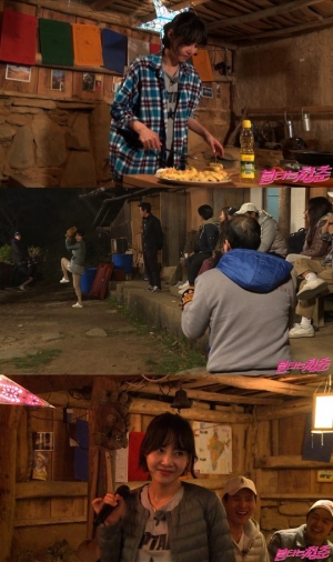 '불타는 청춘' 흥 폭발한 강경헌, 반전 가창력부터 깜찍 시구까지
