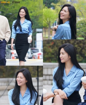 &#39;미스 함무라비&#39; 이엘리야, 도회적 매력의 속기 실무관으로 변신