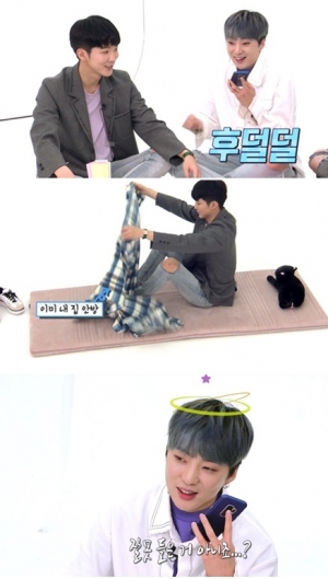 &#39;아미고TV3&#39; 위너 이승훈, 방송 도중 자리 깔고 누운 사연은?