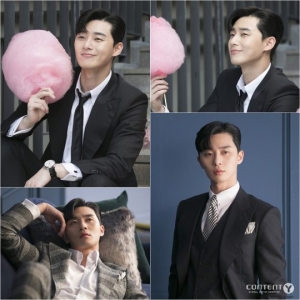 &#39;김비서&#39; 박서준, 포스터 비하인드 공개...다정+무심 &#39;이중 매력&#39;
