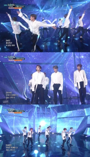 '뮤직뱅크' 빅톤, 청춘의 아픔 형상화한 아름다운 춤선