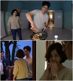 '아내의 맛' 정준호♥이하정, 들이닥친 손님에 '부창부수' 호흡으로 위기 모면