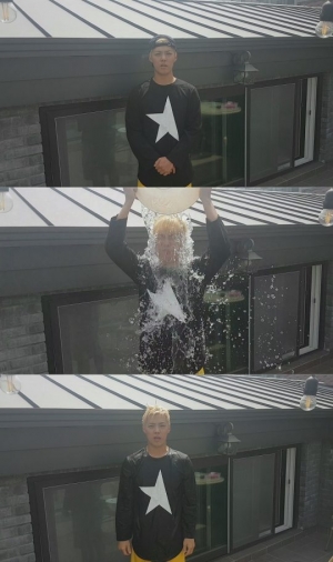 강남, 아이스버킷 챌린지 참여 '얼음물+기부'...박세리·이다희·JR 지목