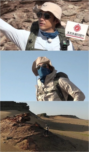 '거기가 어딘데' 지진희, 사막서 나홀로 질주한 이유