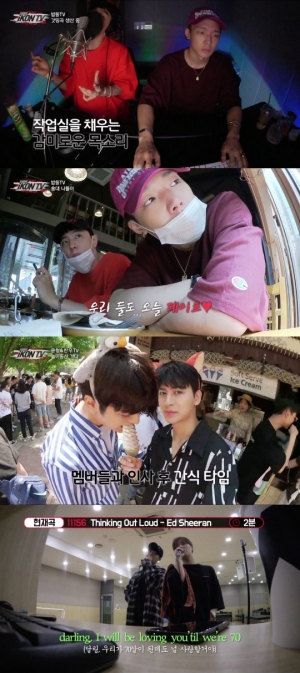 '아이콘TV' 바비X동혁, 자작곡 최초 공개