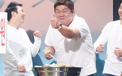 '개그콘서트' 유민상, 몸집만한 냉면 그릇에 '엄지 척'