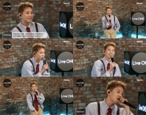 '라이브원' 블락비 박경, 'INSTANT' 열창부터 솔로컴백 비하인드까지