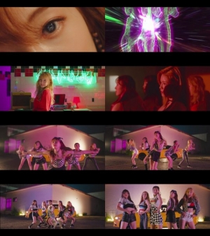걸그룹 네온펀치, 뮤비 1차 티저 공개...칼군무로 기대감↑