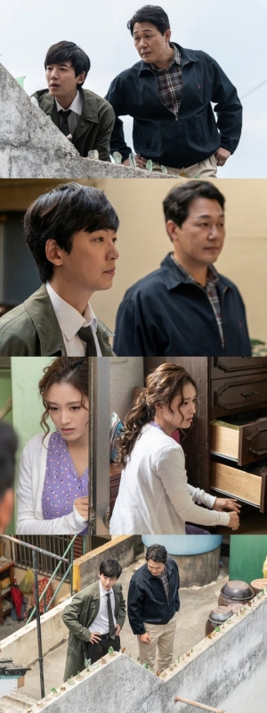 &#39;라이프 온 마스&#39; 박성웅X정경호, &#39;손발 척척&#39;...끈끈해진 복고 수사 케미