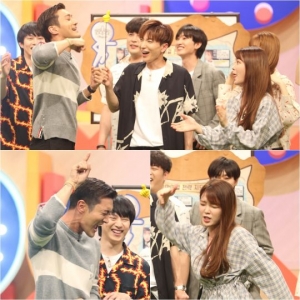 '슈퍼TV 2' 시원, 오마이걸 승희와 고음 대결 &#39;비주얼 포기&#39;