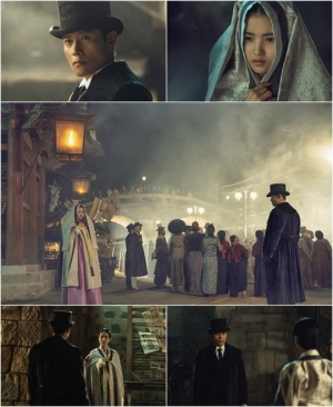 &#39;미스터 션샤인&#39; 이병헌X김태리, 한성 거리가 밝혀진 그날의 &#39;첫 만남&#39;