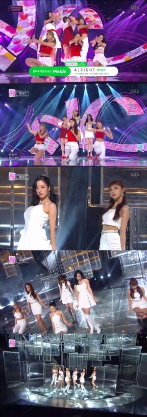 &#39;인기가요&#39; 에이핑크, &#39;청순→성숙&#39; 컴백...물오른 미모