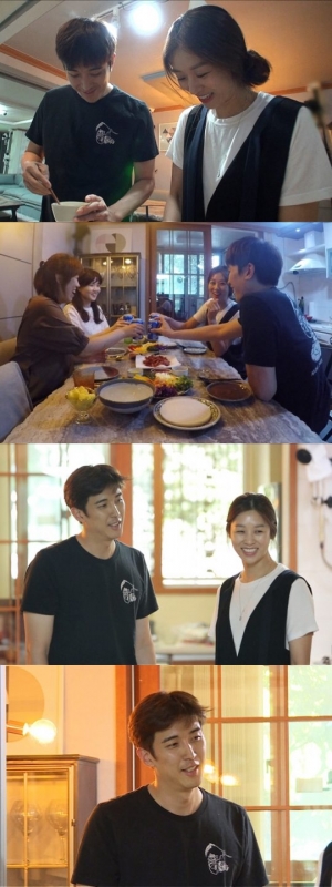 &#39;동상이몽2&#39; 강경준♥장신영, 결혼 후 첫 집들이...네버엔딩 손님맞이