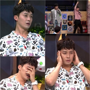 &#39;뜻밖의Q&#39; 허경환, 녹화 포기 선언...당황스러움에 땀샘 폭발