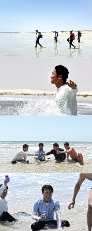 &#39;거기가 어딘데&#39; 지진희X차태현X조세호X배정남, 아라비아해서 천국 만끽
