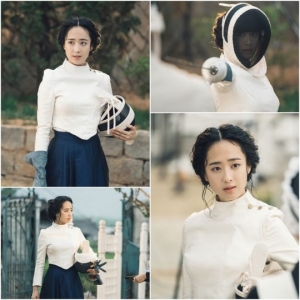 &#39;미스터 션샤인&#39; 김민정, 치명적 아름다움은 이런 것...펜싱 여신의 자태