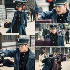'미스터 션샤인' 이병헌, 눈물 머금은 채 분노...비통한 검술 액션