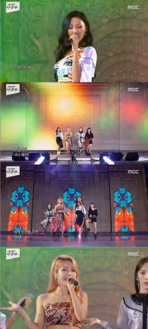 '2018 DMZ 평화 콘서트' 마마무, DMZ 장악한 속 시원한 가창력