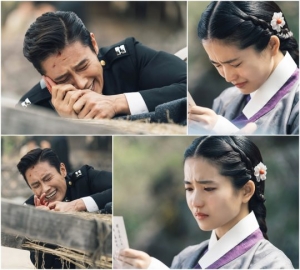 '미스터 션샤인' 이병헌X김태리, 처연한 통곡...비통한 눈물