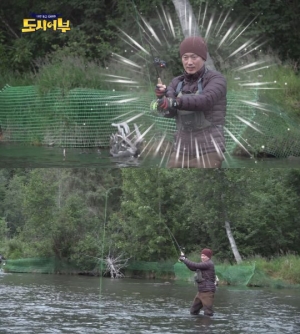 &#39;도시어부&#39; 장혁, 알래스카서 낚시 장인 &#39;등극&#39;...&#34;때려서라도 잡겠다&#34;
