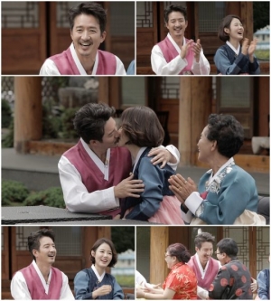 '아내의 맛' 정준호, 녹화장 첫 등장...이하정 향한 애정 담아 심쿵 뽀뽀