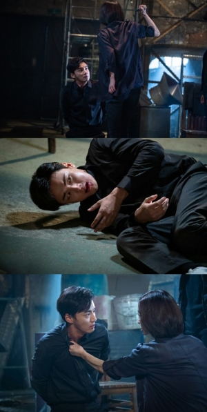 &#39;친판사&#39;, 무릎 꿇은 진짜 판사 윤시윤...피투성이 &#39;포착&#39;