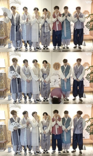 VAV, 유쾌한 추석 인사 “맛있는 음식 많이 드시고 풍요로운 한가위 되세요”