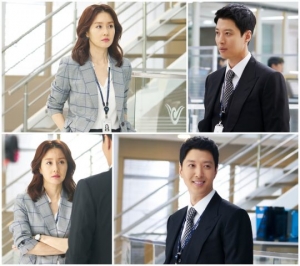 '여우각시별' 이동건X김지수, '1미터 기 싸움' 포착...궁금증UP