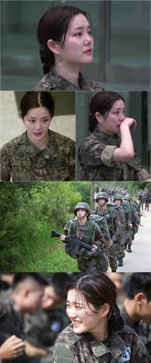 '진짜사나이300' 긍정 아이콘 이유비, 토끼 눈+폭풍 눈물 &#39;포착&#39;