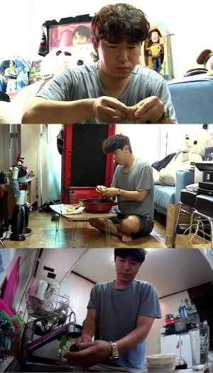 '나혼산' 이시언, 유부초밥 도시락 도전 "솔직히 전문 요리사 수준"