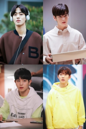 &#39;탑 매니지먼트&#39; 안효섭X차은우X정유안X방재민, 11일 앨범 발매
