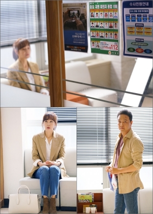 '미스 마' 김윤진, 경찰서에서 포착...정웅인과 신경전