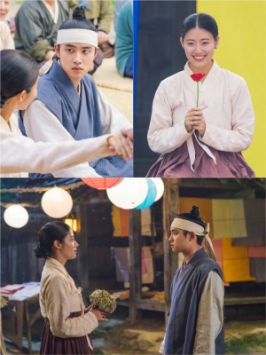 '백일의 낭군님' 도경수♥남지현, 단짠단짠 단오제 데이트...필연적 연애 시작